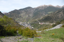 Camino de Fontaneda, en dirección a Sant Julià.