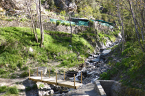Puente sobre el río de Aixirivall.
