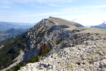 Desde la cima del Cap de la Fesa.