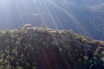 Vistas del despoblado de Santa Creu.