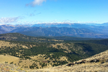 Panorámica del Alto Urgel y la Cerdaña.