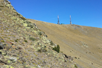 La Torreta del Orri desde el contrafuerte.