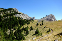 Zona cumbrera, más abierta y panorámica.