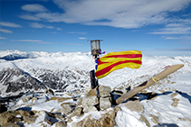 Cumbre de la Tossa Plana de Lles (2.905m).