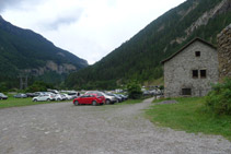 Refugio de Bujaruelo. Punto de paso y punto de partida de varias rutas.