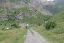 Cabaña - refugio de Otal.