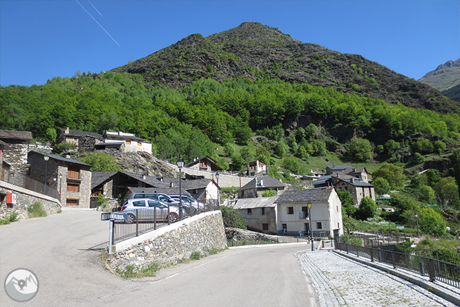 Valle de Riqüerna y camino de Rus desde Capdella 1 