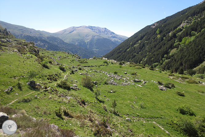 Valle de Riqüerna y camino de Rus desde Capdella 1 