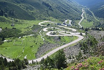 Carretera del puerto de la Boniagua.