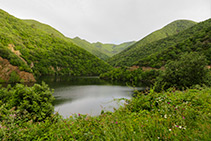 El pantano de Vallforners.