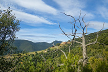 Vistas a Can Cuch de Montaña.