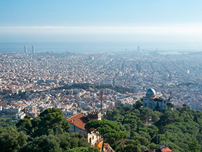 De Vallvidrera al Tibidabo por la fuente de la Budellera