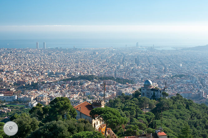 De Vallvidrera al Tibidabo por la fuente de la Budellera 1 