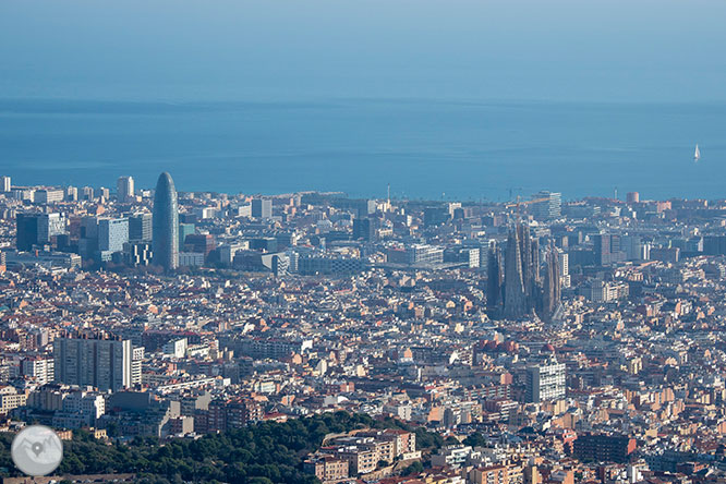 De Vallvidrera al Tibidabo por la fuente de la Budellera 1 