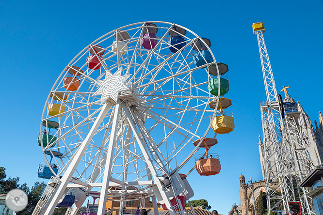 De Vallvidrera al Tibidabo por la fuente de la Budellera 1 