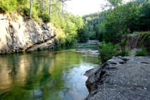 El río Llobregat.