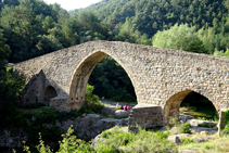 El puente de Pedret.