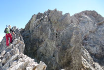 Última trepada antes de alcanzar la cima del Montferrat.