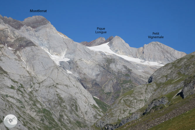 Del Gran Vignemale (3.298m) al Montferrat (3.219m) desde Ossoue 1 