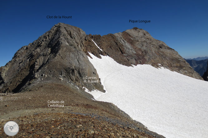 Del Gran Vignemale (3.298m) al Montferrat (3.219m) desde Ossoue 2 