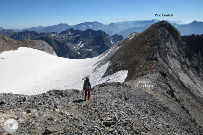 Del Gran Vignemale (3.298m) al Montferrat (3.219m) desde Ossoue 2 