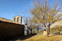 Pared N de la ermita.