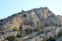 Vistas de la ermita de Sant Joanet.