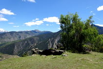 Vistas desde la borda de Berdié.