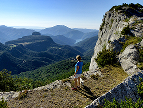 La Rocallarga desde el Avenc